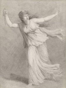 Näyttelijä Sarah Siddons Euphrasian roolissa tekijältä William Hamilton