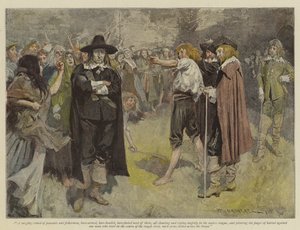 Kuvitus teokseen The Vengeance of Dungarvan, kirjoittanut E Lester Arnold (chromolitho) tekijältä William Hatherell
