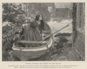 Maggie lähestyi talon etupihaa tekijältä William Hatherell