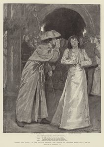 Romeo ja Julia Lyceum-teatterissa, naamio Capulet