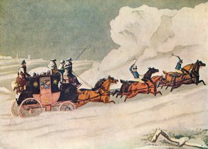 Devonport Mail lähellä Amesburyä, 1907