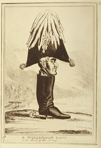 Wellington Boot eli armeijan päällikkö, 1827 tekijältä William Heath