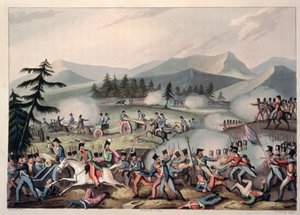 Barrosan taistelu, 5. maaliskuuta 1811, kaivertanut I. Clarke, akvatintoinut M. Dubourg, 1811 (akvatinta) tekijältä William Heath