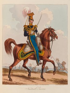 ?Yhdeksäntoista Lancers?, 1820 tekijältä William Heath