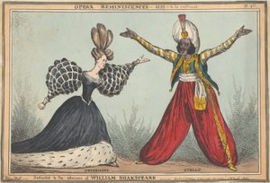 Oopperamuistoja: Desdemona ja Otello tekijältä William Heath