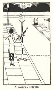 Häpeällinen kunnianosoitus (litho) tekijältä William Heath Robinson