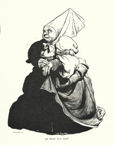 Ruma vanha ravi (litho) tekijältä William Heath Robinson