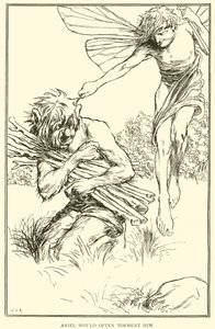 Ariel kidutti häntä usein tekijältä William Heath Robinson