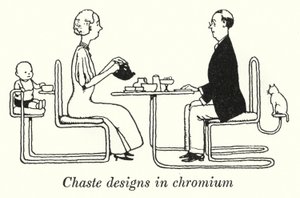 Puhtaat mallit kromista (litho) tekijältä William Heath Robinson