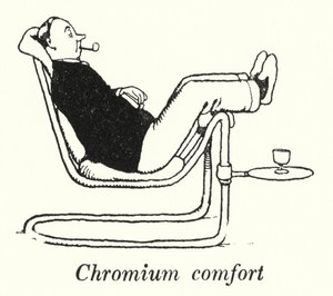 Chromium comfort (litho) tekijältä William Heath Robinson