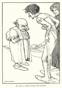 Hän oli vähän outo vanha kaveri (litho) tekijältä William Heath Robinson