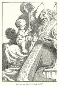 Ho, ho, ho, ho, kuinka iloinen olen? (jäsenet) tekijältä William Heath Robinson