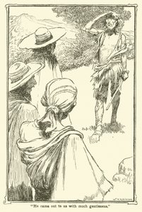 Kuvitus Don Quijotelle (litho) tekijältä William Heath Robinson