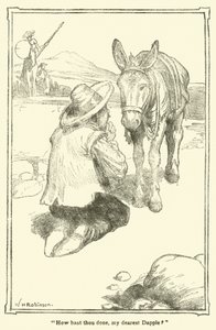 Kuvitus Don Quijotelle (litho) tekijältä William Heath Robinson