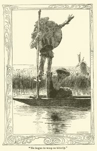 Kuvitus Don Quijotelle (litho) tekijältä William Heath Robinson