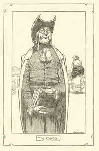 Kuvitus Don Quijotelle (litho) tekijältä William Heath Robinson