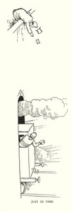 Kuvitus Railway Ribaldrylle, W Heath Robinson (litho) tekijältä William Heath Robinson