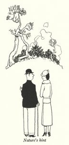 Luonnon vihje (litho) tekijältä William Heath Robinson