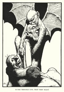 Oi kauhea Coyl, jota he pitävät! (litografia) tekijältä William Heath Robinson
