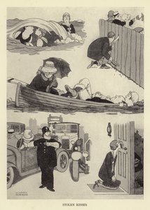 Varastetut suudelmat tekijältä William Heath Robinson