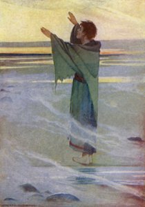 Tarinoita Chaucerista (värilitho) tekijältä William Heath Robinson