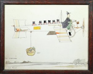 Eton-lentokone tekijältä William Heath Robinson