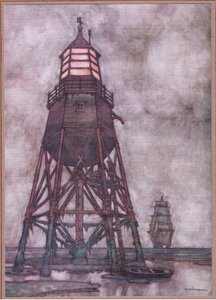 Englannin rannikon viisaat valot tekijältä William Heath Robinson