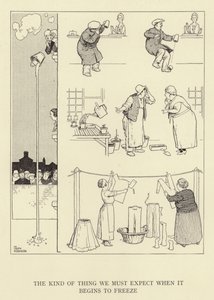 Sellaista, jota meidän on odotettava, kun se alkaa jäätyä tekijältä William Heath Robinson