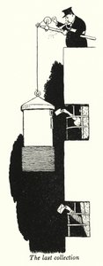 Viimeinen kokoelma (litho) tekijältä William Heath Robinson