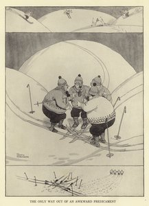 Ainoa tie ulos hankalasta tilanteesta tekijältä William Heath Robinson