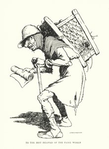 Kauniiden naisten parhaalle rakkaalle (litho) tekijältä William Heath Robinson