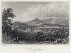 Curaghmore (kaiverrus) tekijältä William Henry Bartlett