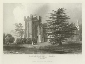 Faulkbourne Hall, lähellä Withamia, Essex tekijältä William Henry Bartlett
