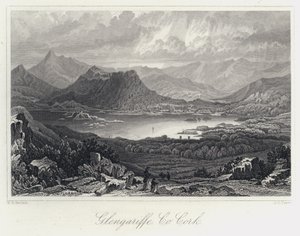 Glengariffe, Co Cork (kaiverrus) tekijältä William Henry Bartlett