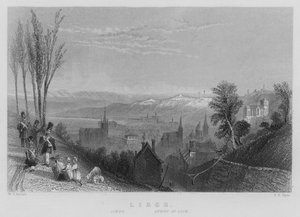 Liege (kaiverrus) tekijältä William Henry Bartlett