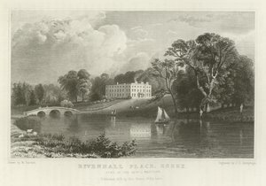 Rivenhall Place, Essex, pastori J Westernin kotipaikka tekijältä William Henry Bartlett