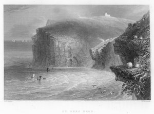 St Bees Head tekijältä William Henry Bartlett