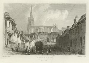 Thaxted, etelästä, Essexistä tekijältä William Henry Bartlett