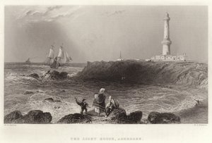 The Light House, Aberdeen tekijältä William Henry Bartlett