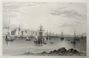 Waterford, Irlanti, kaiverrus W. Taylor tekijältä William Henry Bartlett