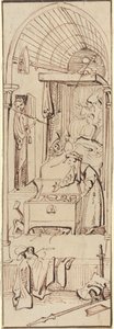 Miserin kuolema tekijältä William Henry Brooke after Hieronymus Bosch