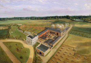 Tiptree Hall ja maatila, Essex, n.1850-60