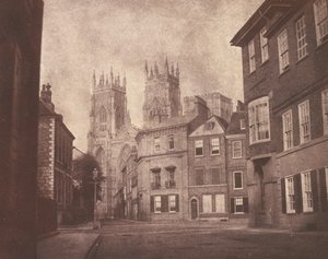 Kohtaus Yorkissa: York Minster Lop Lanelta tekijältä William Henry Fox Talbot