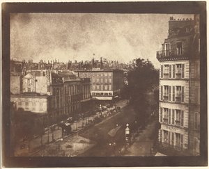 Ilmakuva Pariisista tekijältä William Henry Fox Talbot