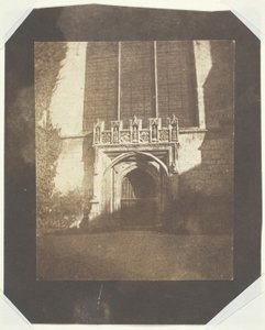 Muinainen ovi, Magdalen College, Oxford tekijältä William Henry Fox Talbot