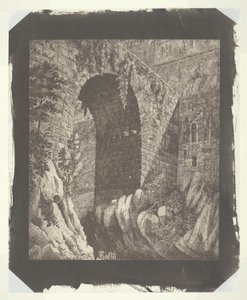 Kopio suuresta italialaisesta vedosta, pienennetty kamerassa tekijältä William Henry Fox Talbot