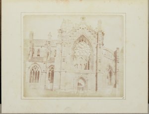 Melrose Abbey tekijältä William Henry Fox Talbot