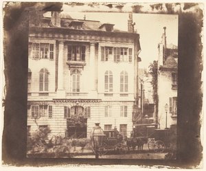 Pariisilaiset rivitalot Pariisissa tekijältä William Henry Fox Talbot