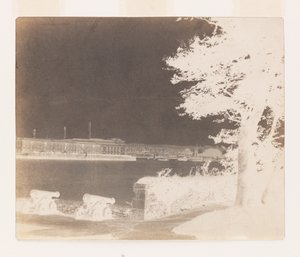 Royal William Victualling Yard, Plymouth, Mount Edgecumbe -vuorelta katsottuna tekijältä William Henry Fox Talbot