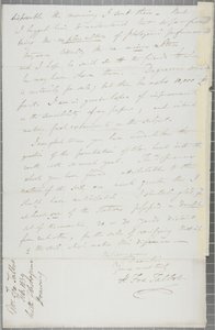 William Henry Fox Talbotin allekirjoitettu kirje James David Forbesille, 1839 tekijältä William Henry Fox Talbot